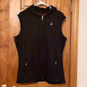 Hooded Fleece Lined Women’s Spyder Sweater Vest
